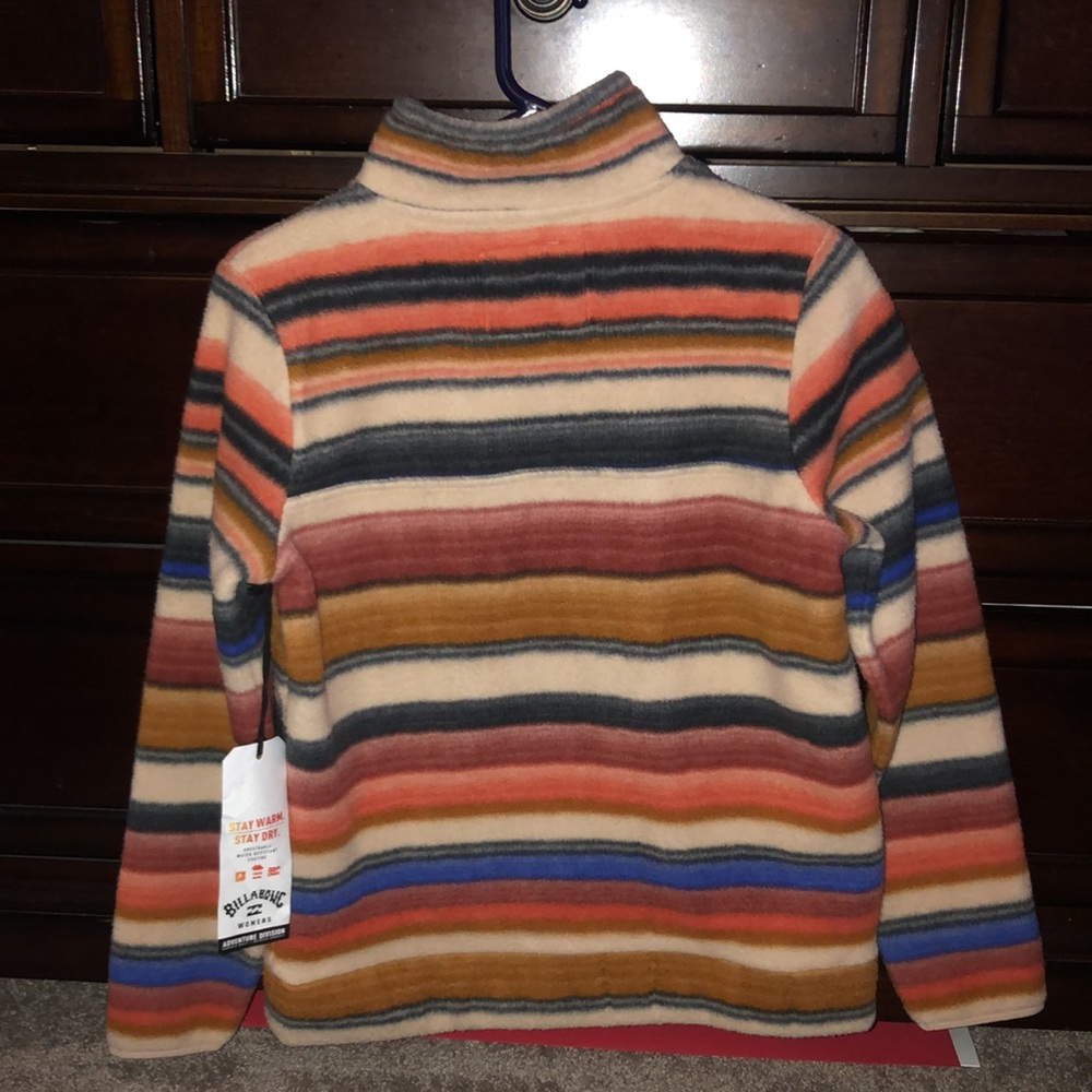 Nwt Billabong A/Div Boundary Mock Neck Fleece Mul… - image 2